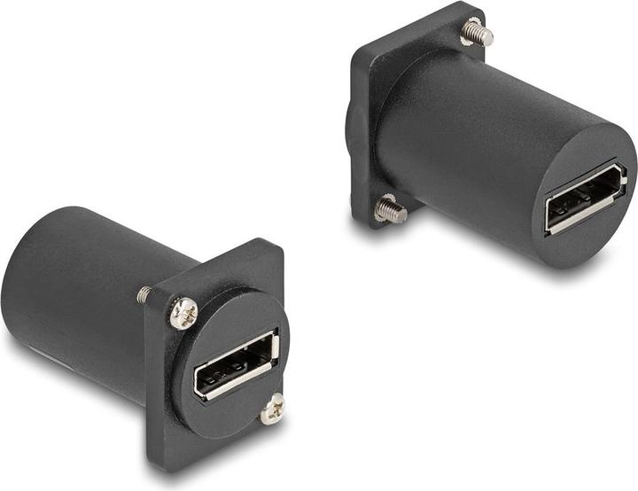 Produktbild Delock D-Typ Modul DisplayPort Buchse zu Buchse 4K schwarz (3.75 cm)