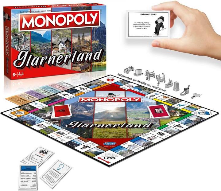 Produktbild Winning Moves Monopoly Glarnerland (Deutsch, 2 - 8 Spieler)