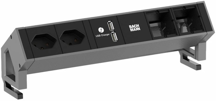 Produktbild Bachmann Desk 2 (2 x, Typ 13, USB-A, 0.20 m)