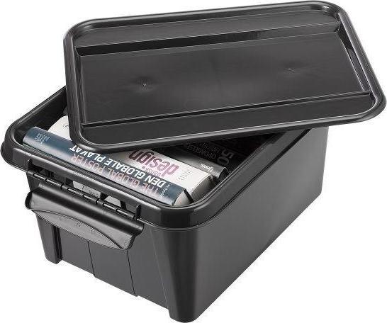 Actual product image Plast team Pro Boxstorage Box 32l Dark (39 cm, 32 l)