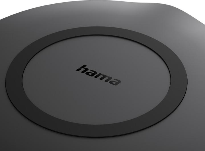 Produktbild Hama Wireless Charger, kabelloses Smartphone-Ladepad, 15 W, Schwarz (15 W)
