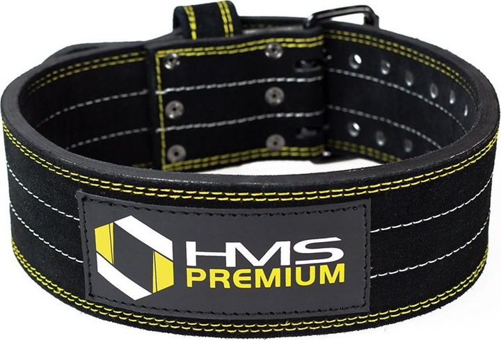 Actual product image HMS Pa3558 Black Size M. L Strength Training Belt Premium