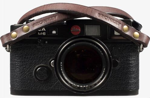 Actual product image Bronkey Berlin Leather strap Braun, 95 cm