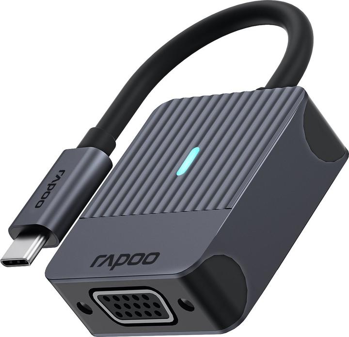 Rapoo USB-C Adapter USB-C auf VGA (USB Typ-C, 3.80 cm)