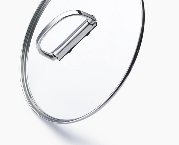 Actual product image Joseph Joseph Space casserole with folding handles D28cm (28 cm, Casserole + Stewpot, Aluminium)