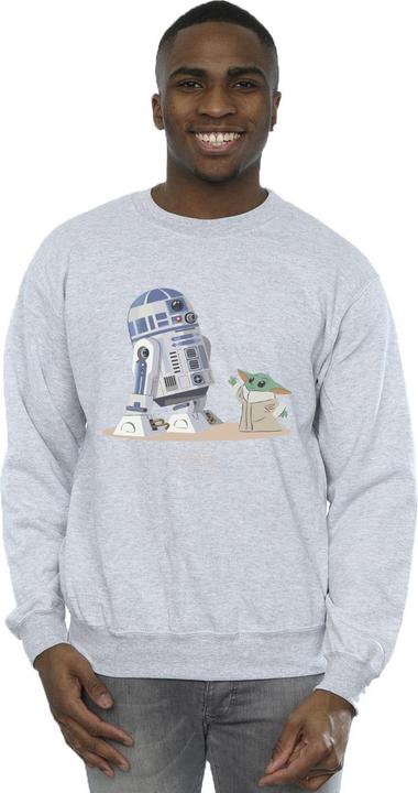Produktbild Star Wars The Mandalorian R2D2 And Grogu Sweatshirt (L)