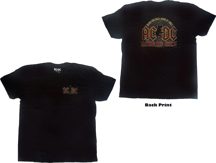 Image du produit AC/DC Hard As Rock + Back Print (XL)