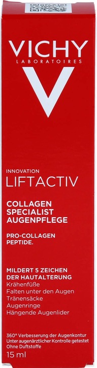 Image du produit Vichy Liftactiv Collagen Specialist Eyecare TB 15 ml (Crème, 15 ml, Nuit)