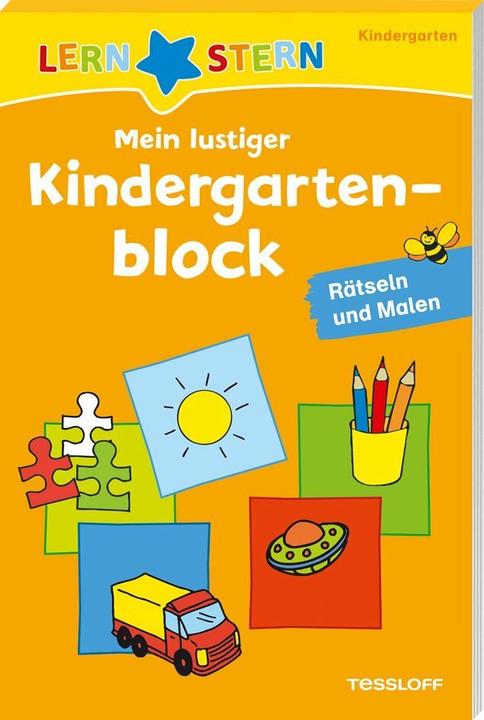 Produktbild Tessloff Mein lustiger Kindergartenblock. Rätseln und Malen ab 3 Jahren (Deutsch, Ute Haller, 2013)