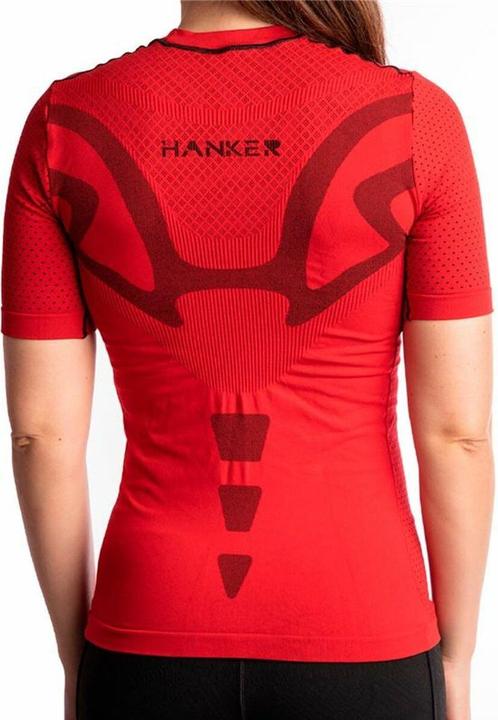 Actual product image Hanker Herren Kurzarm-T-Shirt Rot (S)