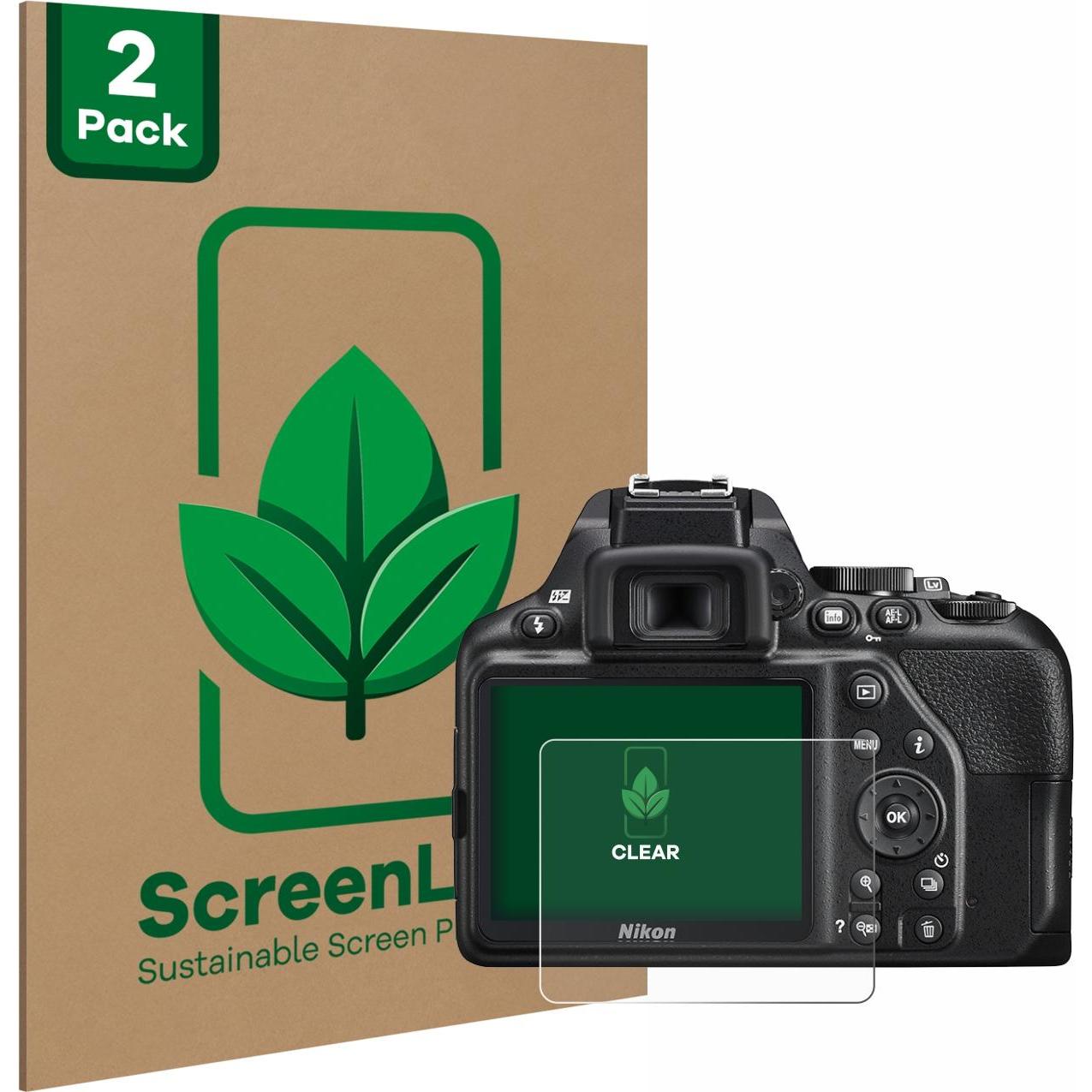 ScreenLeaf Schutzfolie nachhaltiger Displayschutz Displayschutzfolie Folie Klar Transparent (Displayschutz, D3500), Kame...