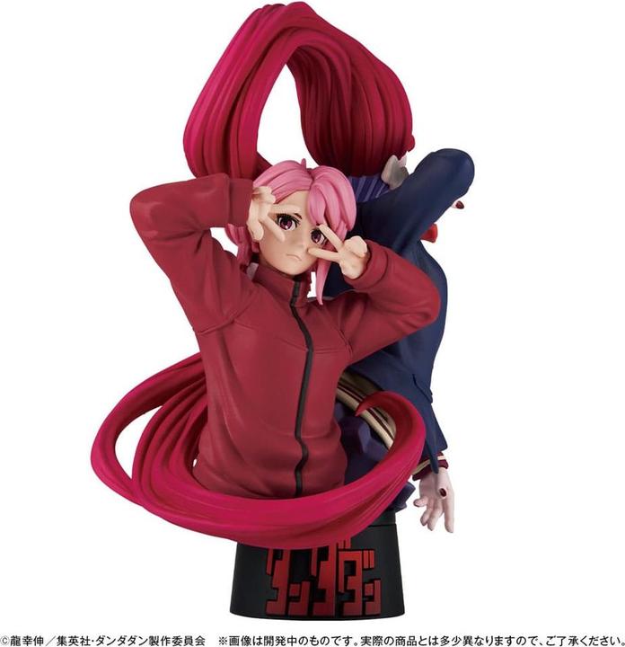 Actual product image Megahouse Dandadan Petitrama EX Series Sammelfiguren 3er-Pack Set 9 cm