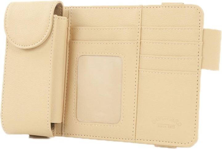 König Design Auto Sonnenblende Organizer Tasche Brille Kfz Sonnenblendentasche Aufbewahrung
