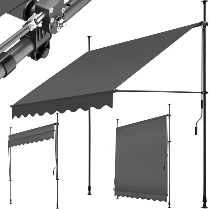 tectake Clamping awning