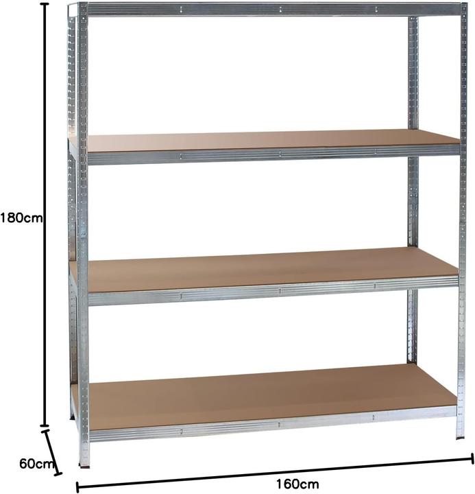 Produktbild Wiltec Schwerlastregal