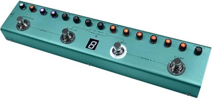 Produktbild M-Vave Tragbares Gitarren-Multi-Effektpedal mit 36 Presets und XLR-Ausgang (Gitarre)