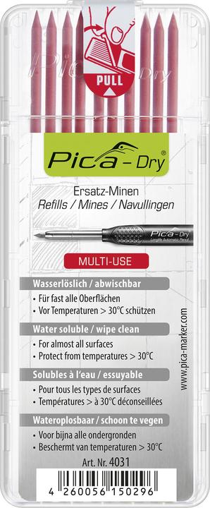 Image du produit Pica Ersatzminen (Recharger, Rouge, 2.80 mm)