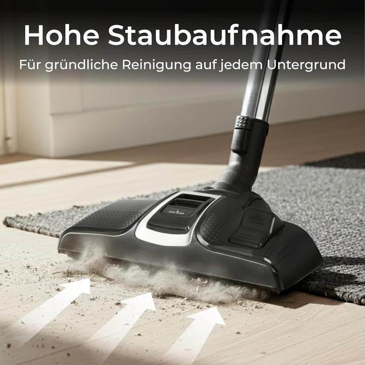 Produktbild KLAMER Staubsauger Beutellos, Bodenstaubsauger ohne Beutel, Ideal für Haustierbesitzer gegen Ti…