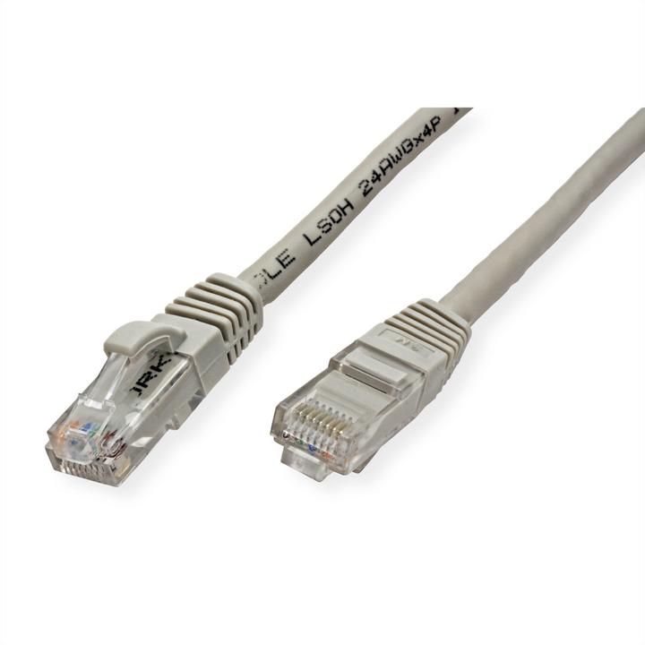 Actual product image Value UTP patch cable cat.6, LSOH, gray, 1m (21.99.0201) (U/UTP, UTP, CAT6, 1 m)
