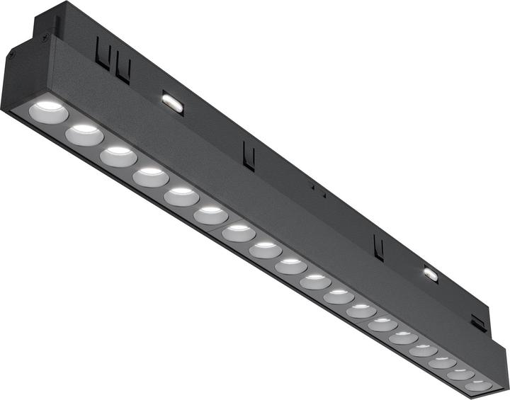 Image du produit Maytoni Points Système de rail magnétique EXILITY 48V LED Lampe sur rail 18W dimmable noir 90Ra (1350 lm)