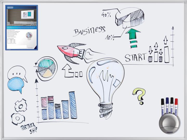 Actual product image Franken Whiteboard ECO Steel (240 x 120 cm)