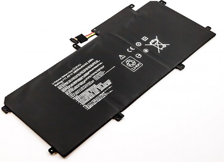 AGI Akku kompatibel mit Asus ZenBook UX305FA-FC004H - Akku - 3.800 mAh (1 Zellen, 3800 mAh)