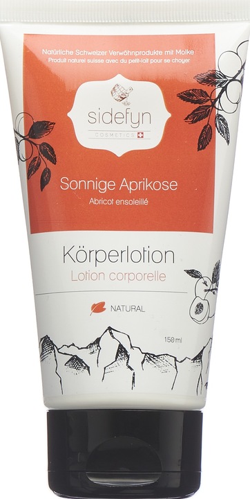 Image du produit Sidefyn Cosmetics Cosmetics Lotion pour le corps à l'abricot ensoleillé (Crème pour le corps, 150 ml)