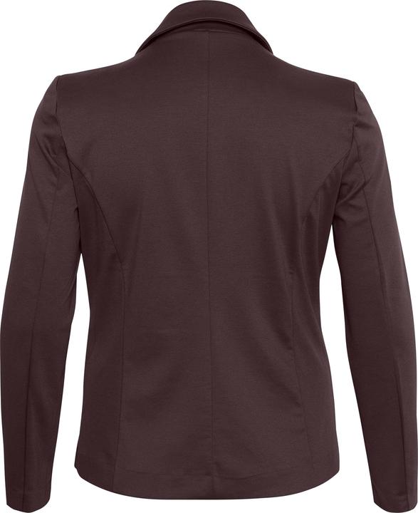 Actual product image Kaffe Curve Plus Size Blazer Long Sleeves Single Button Front Jersey (S)