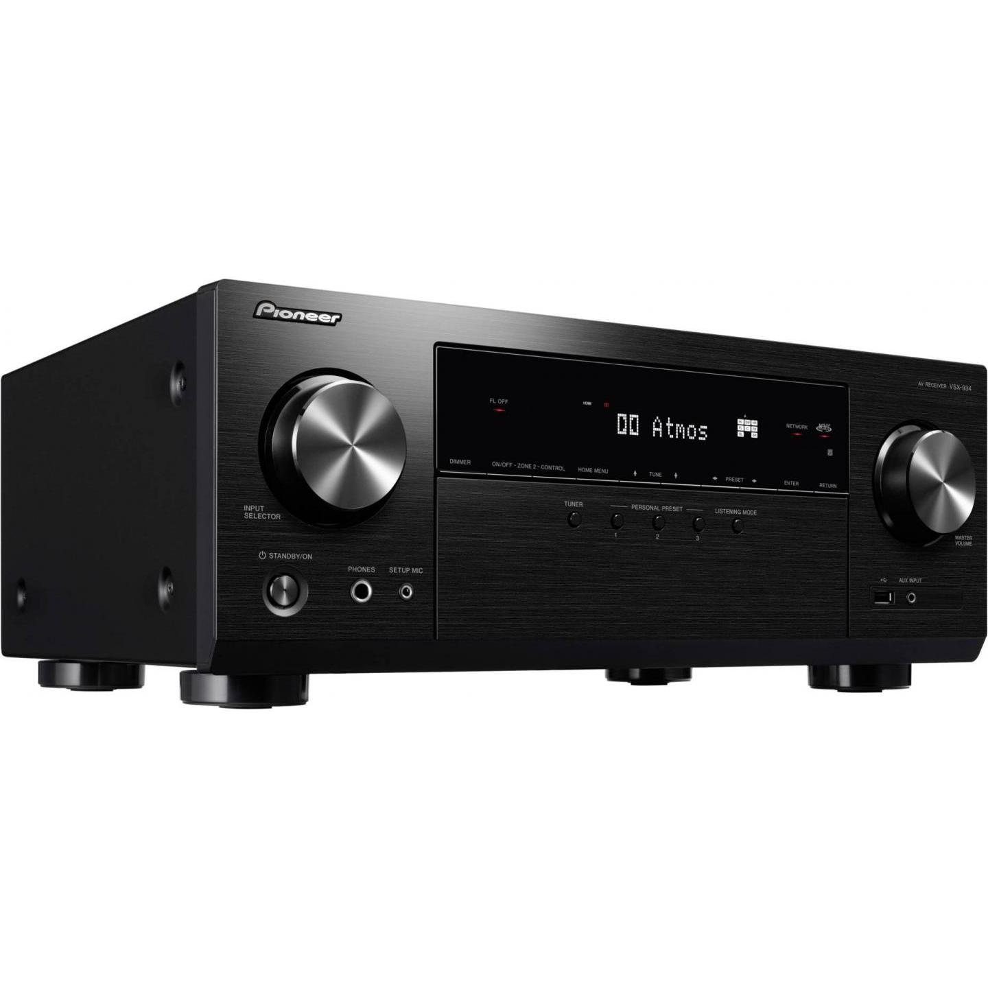 Thumbnail - Pioneer VSX-934 (7.2 Kanal, FM, AM), AV Receiver, Schwarz