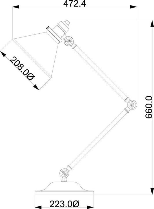 Actual product image Elstead Lighting Provence table lamp E27 old bronze (E27)