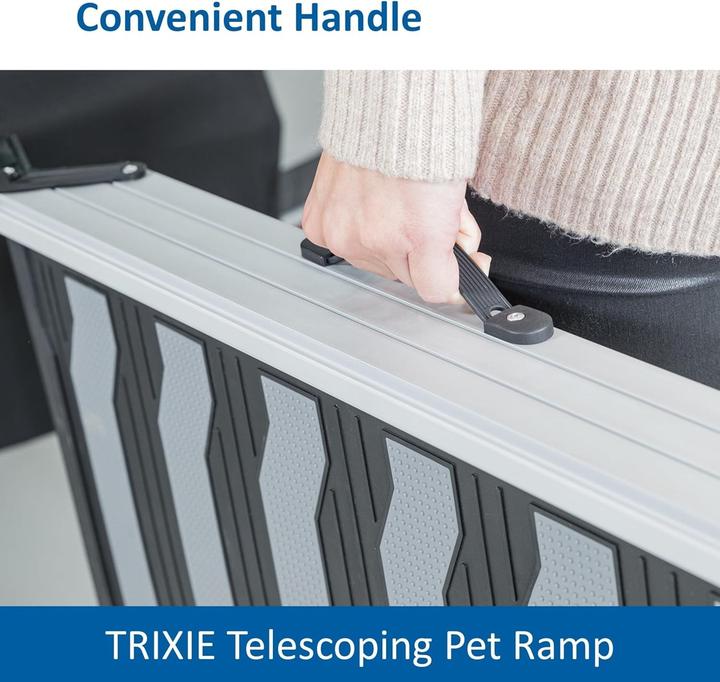 Immagine prodotto Trixie Teleskop-Rampe 3-fach (Cane, Lavabile)