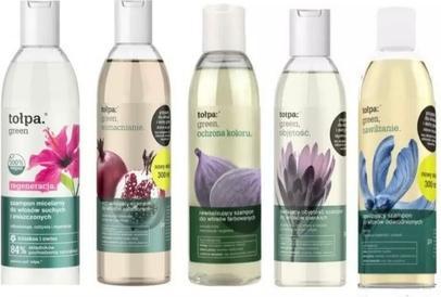 Actual product image Tolpa Green Strengthening (Liquid shampoo, 300 ml)