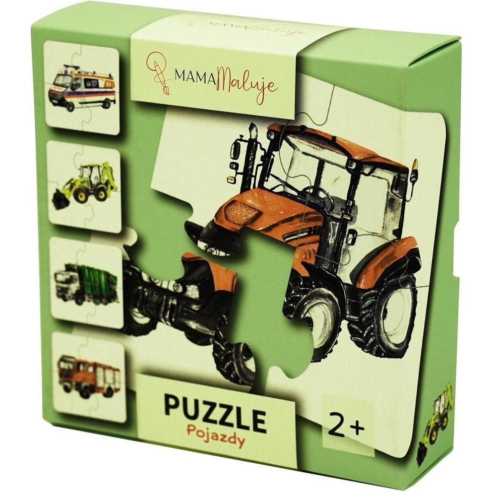 Mama Maluje 4-teiliges Fahrzeugpuzzle (4 Teile) (54621572)