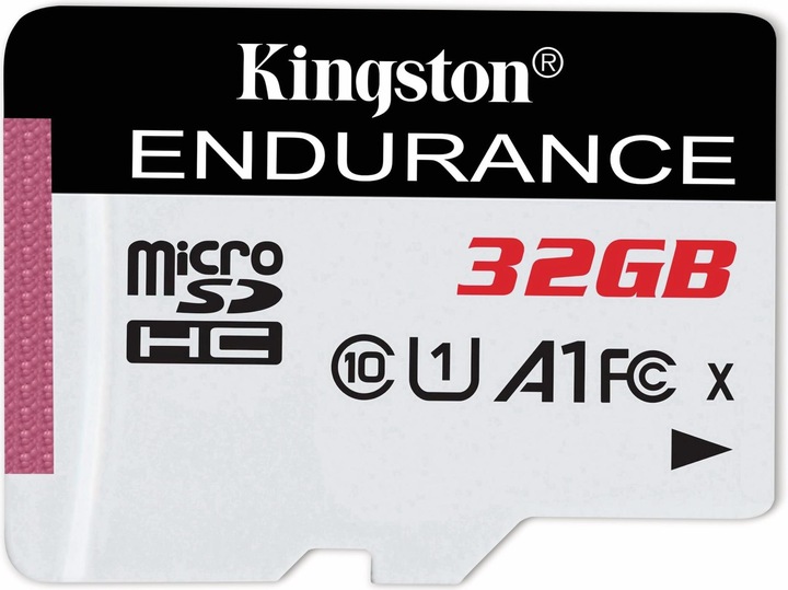 Kingston high-endurance (32 GB, microSDHC, U1, UHS-I)