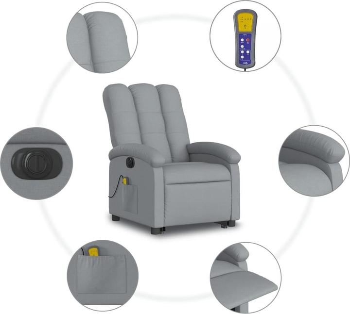 Image du produit vidaXL Massagesessel mit Aufstehhilfe