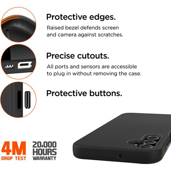 Thumbnail - Eiger North Case (Samsung Galaxy A15 5G), Smartphone Hülle, Schwarz
