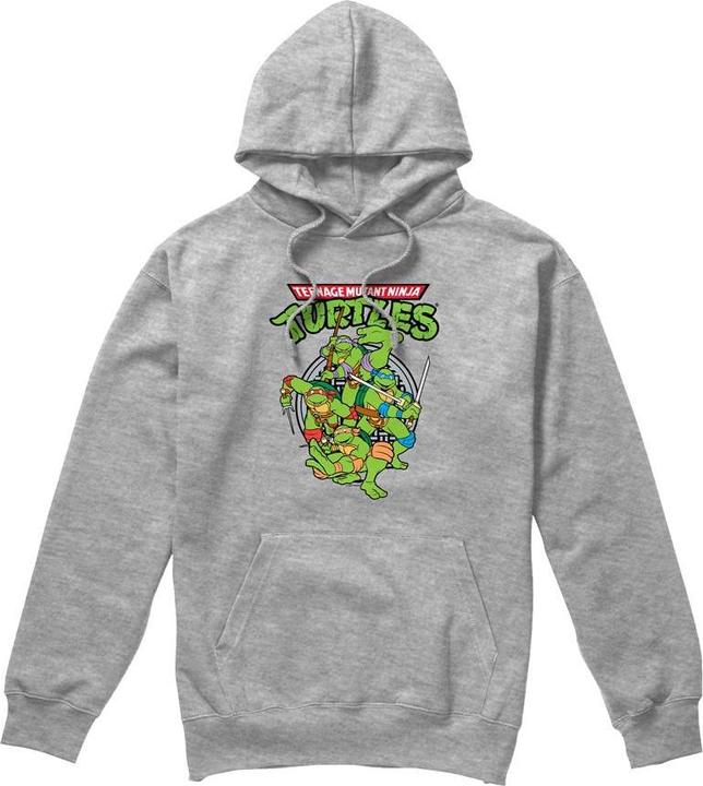 Immagine prodotto Teenage Mutant NT Felpa con Cappuccio Gruppo Uomo (XL)