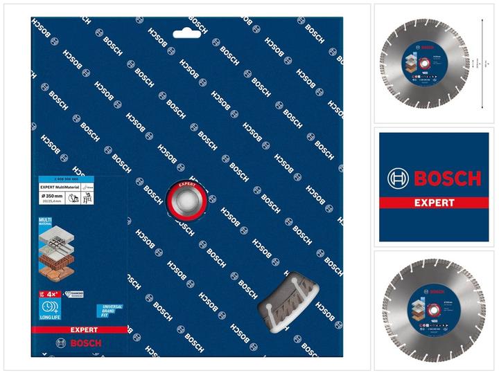 Actual product image Bosch Professional Zubehör EXPERT MultiMaterial diamond cutting discs, 350 x 20/25,40 x 3.3 x 15 mm