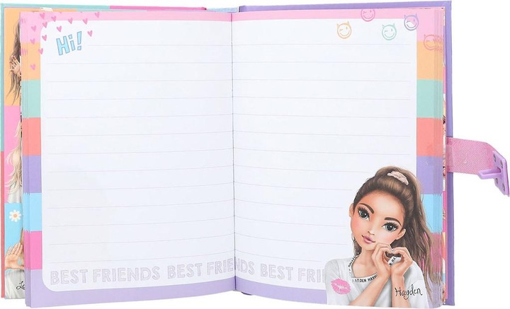 Image du produit Depesche TOPModel dagboek met geheime code SNAP SHOTS