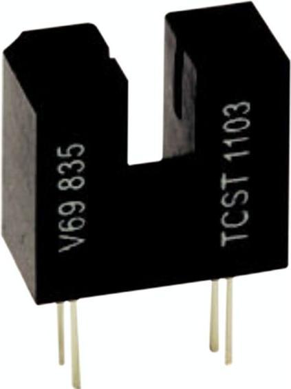 Vishay Gabellichtschranken Transistor 3.1mm 1.6V 200mA Infrarot Pins TCST