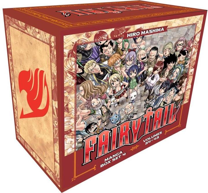 Actual product image Mashima:FAIRY TAIL Manga Box Set 4 (Hiro Mashima, 2021)