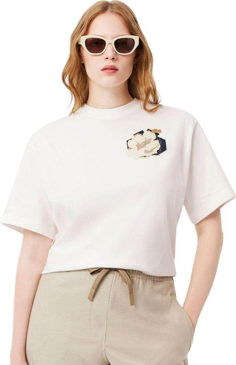 Produktbild Lacoste TShirt Blumen Übergross