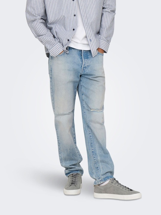 Produktbild Only & Sons ONSEDGE Mittlere Taille Gerade geschnitten Jeans Normal geschnitten jeans (W29/L30)