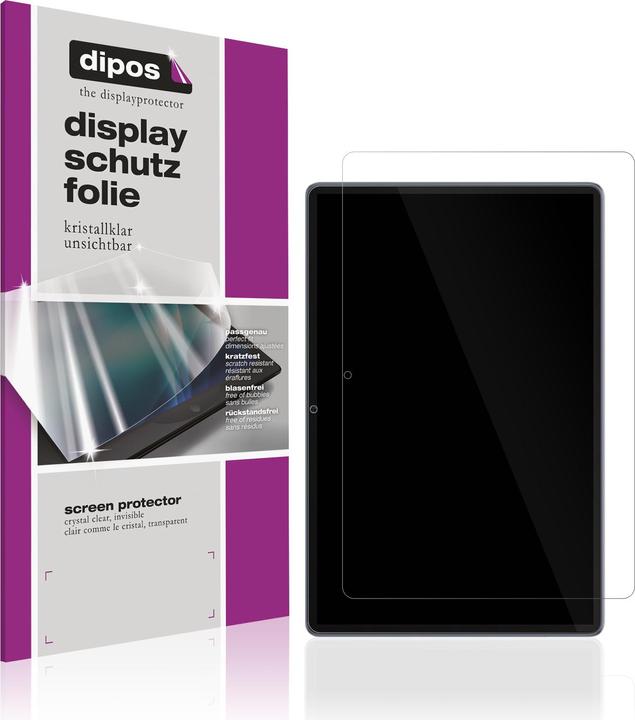 Actual product image Dipos Screen Protector Crystalclear for Ulefone Tab W10 (Ulefone Tab W10)
