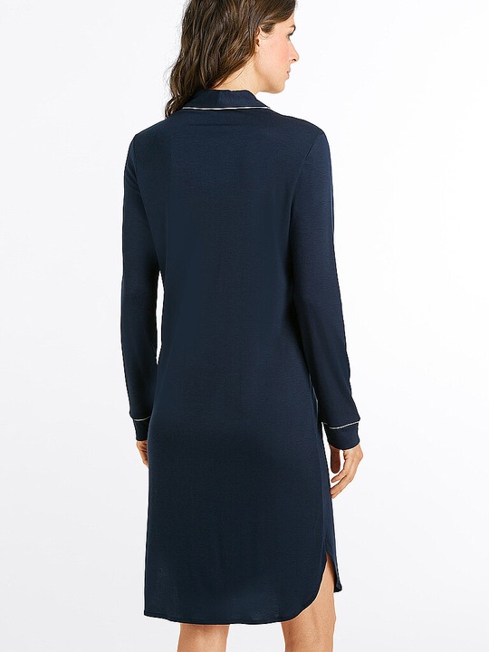 Immagine prodotto Hanro Camicia da notte Natural Comfort - 100 cm di lunghezza - manica lunga (S)