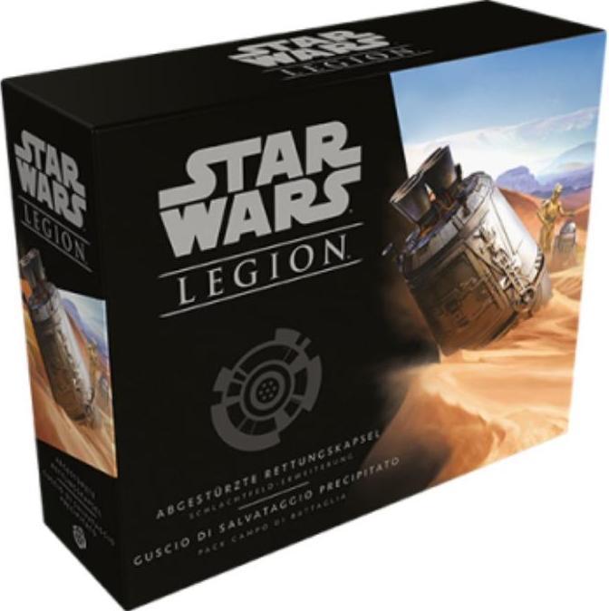 Immagine prodotto FFG FFGD4645 - Capsula di salvataggio della Legione - per Star Wars (IT, espansione EN) (Tedesco)