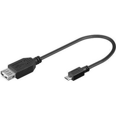 MicroConnect USB-Kabel (0.20 m, USB 2.0), USB Kabel