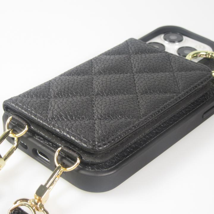 Produktbild PhoneLook Hülle Gepolstertes Leder mit Spiegel und Kartenfach grosse abnehmbare Riemen (Apple iPhone 15 Pro Max)