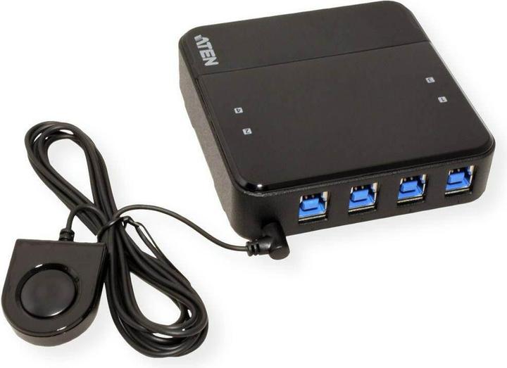 Produktbild Aten US3344 4 x 4 USB 3.2 Gen1 Peripherie-Freigabe-Switch (USB-C, 4 Ports)