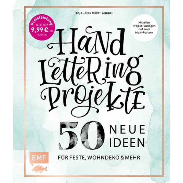 Thumbnail - Handlettering Projekte – 50 neue Ideen für Feste, Wohndeko und mehr – Sonderausgabe, Ratgeber von Tanja Cappell